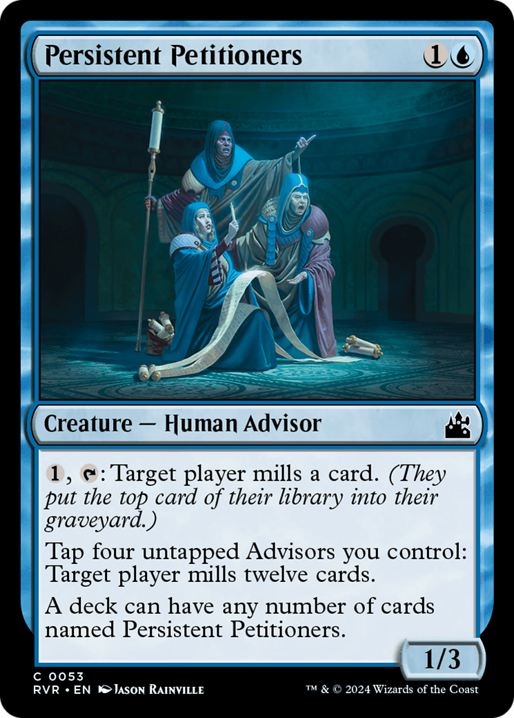 Persistent Petitioners [Ravnica Remastered] | Silver Goblin