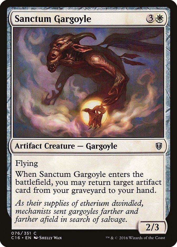 Sanctum Gargoyle [Commander 2016] | Silver Goblin