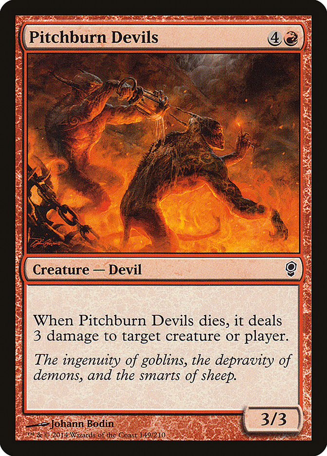 Pitchburn Devils [Conspiracy] | Silver Goblin
