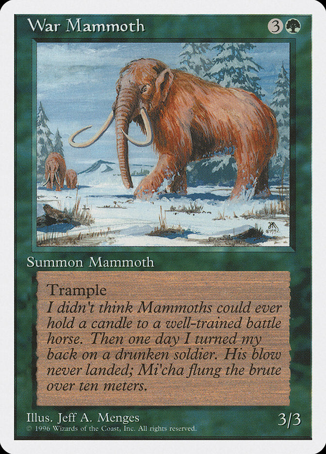 War Mammoth [Introductory Two-Player Set] | Silver Goblin