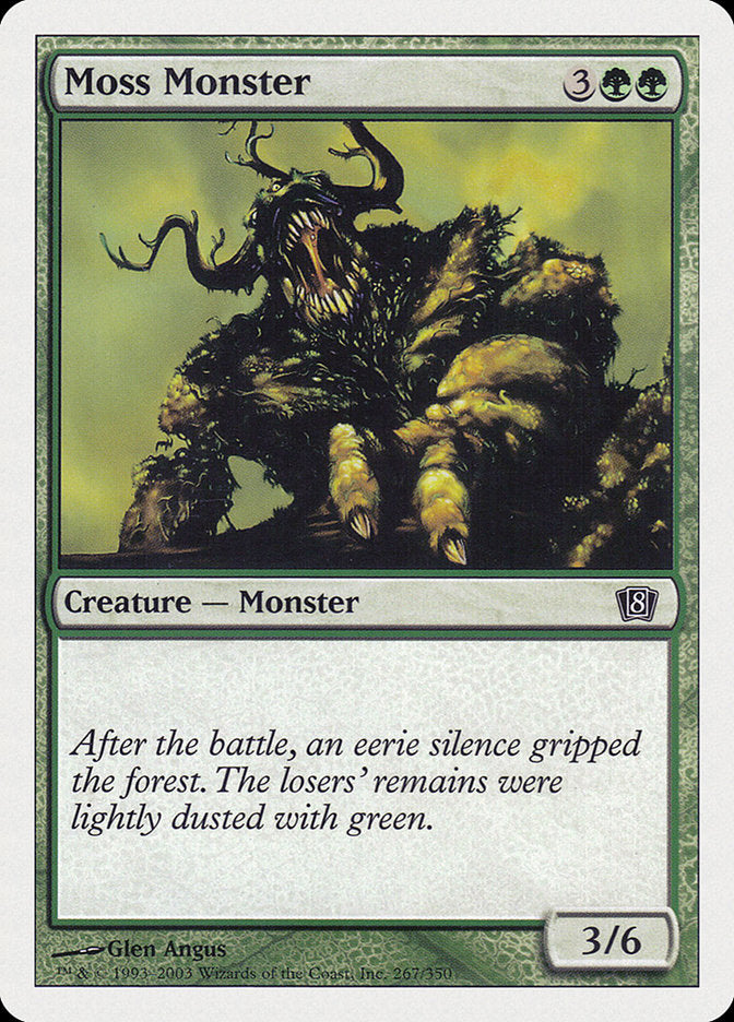 Moss Monster [Eighth Edition] | Silver Goblin