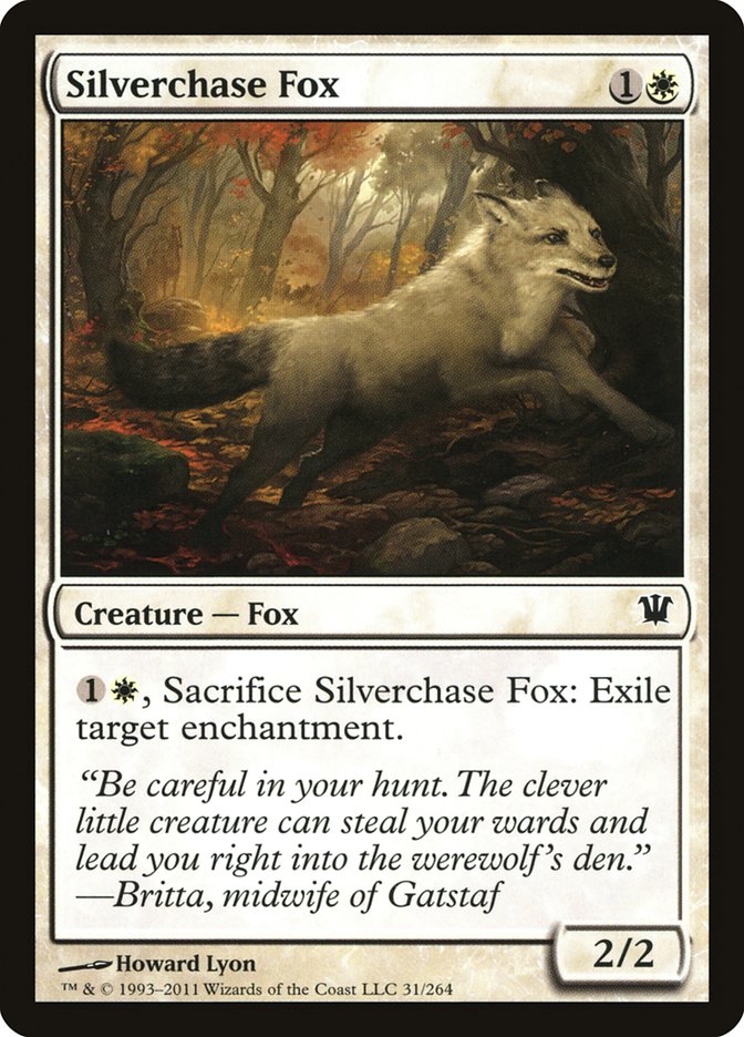 Silverchase Fox [Innistrad] | Silver Goblin
