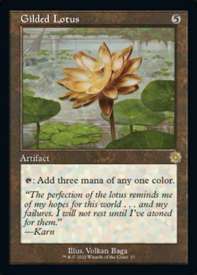 Gilded Lotus (Retro) [The Brothers' War Retro Artifacts] | Silver Goblin