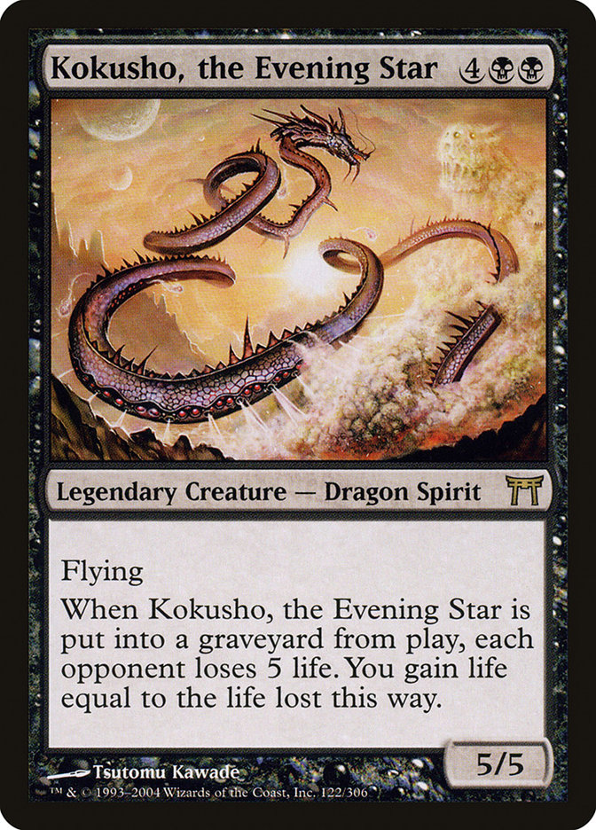 Kokusho, the Evening Star [Champions of Kamigawa] | Silver Goblin
