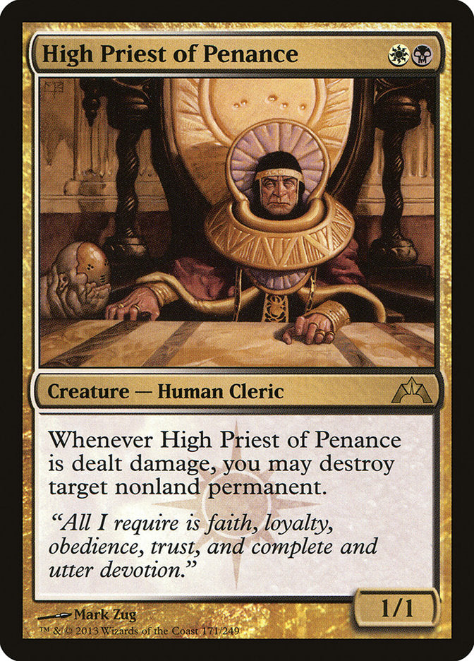 High Priest of Penance [Gatecrash] | Silver Goblin