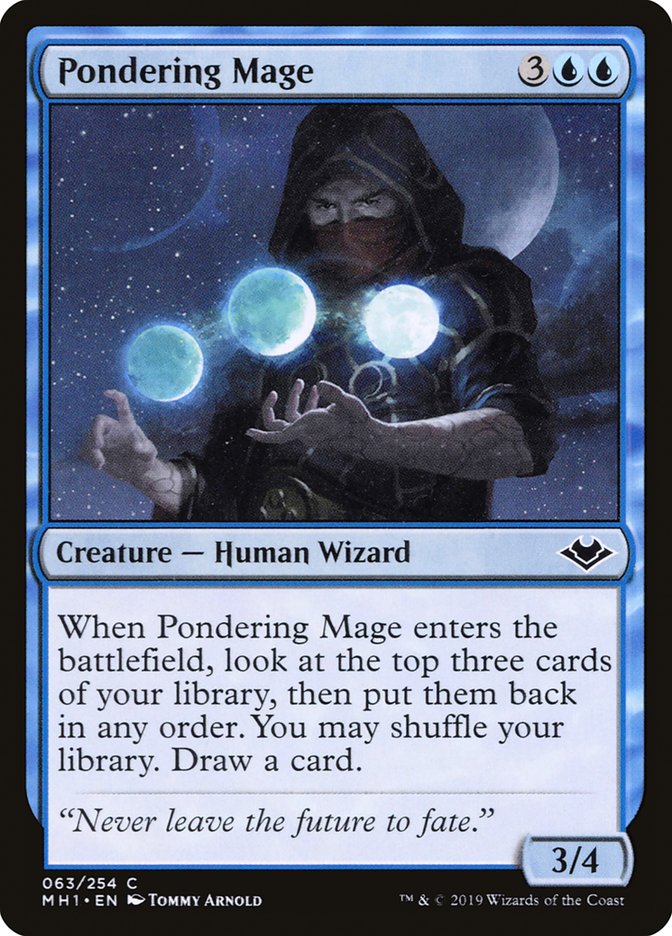 Pondering Mage [Modern Horizons] | Silver Goblin