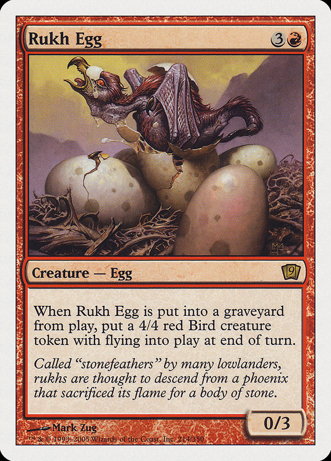 Rukh Egg [Ninth Edition] | Silver Goblin