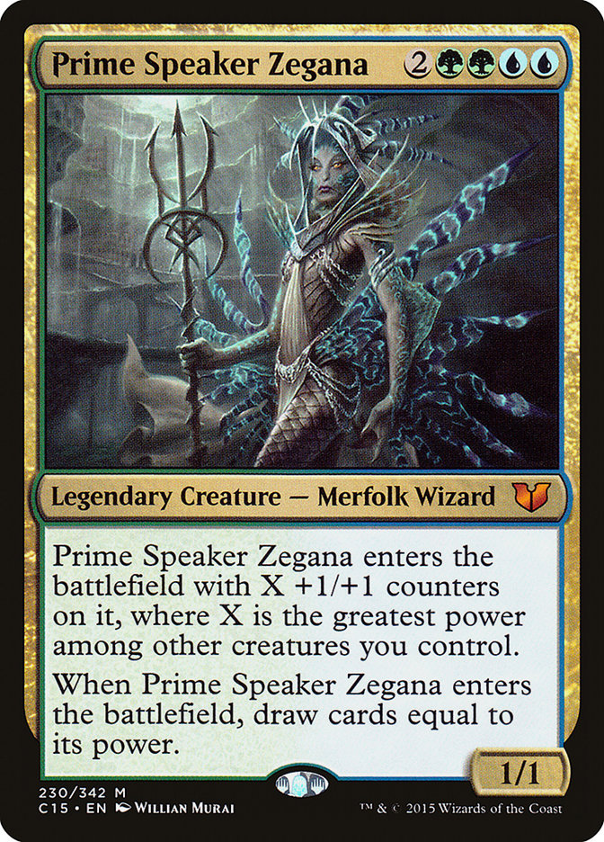 Prime Speaker Zegana [Commander 2015] | Silver Goblin