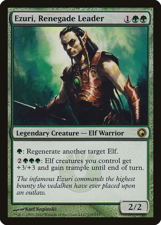 Ezuri, Renegade Leader [Scars of Mirrodin] | Silver Goblin