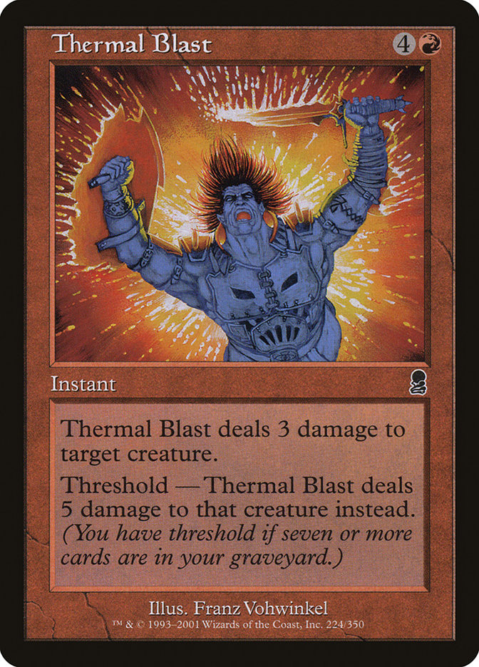 Thermal Blast [Odyssey] | Silver Goblin
