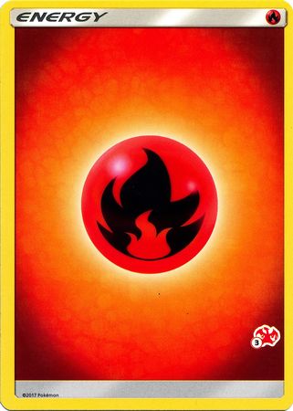 Fire Energy (Charizard Stamp #3) [Battle Academy 2020] | Silver Goblin