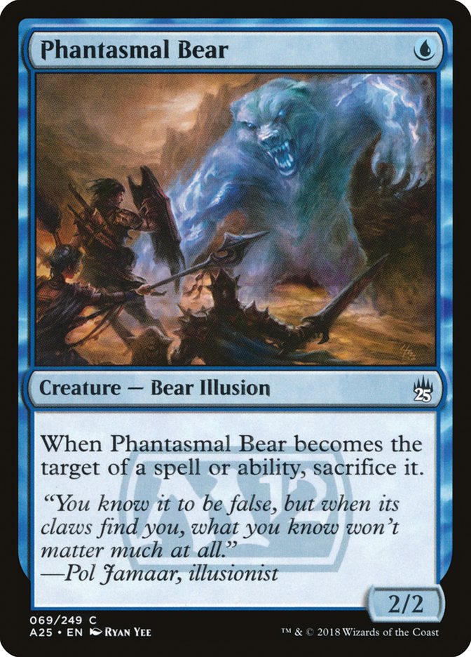 Phantasmal Bear [Masters 25] | Silver Goblin