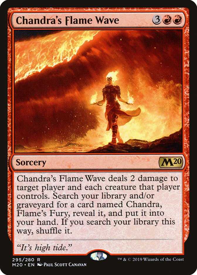 Chandra's Flame Wave [Core Set 2020] | Silver Goblin