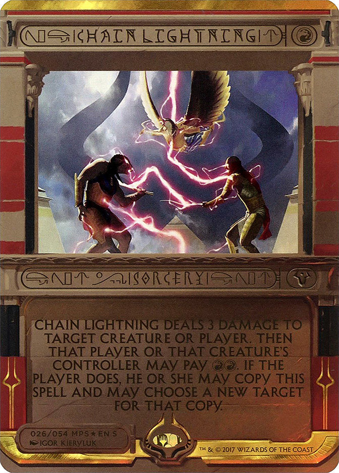 Chain Lightning (Invocation) [Amonkhet Invocations] | Silver Goblin