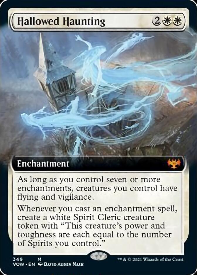 Hallowed Haunting (Extended Art) [Innistrad: Crimson Vow] | Silver Goblin