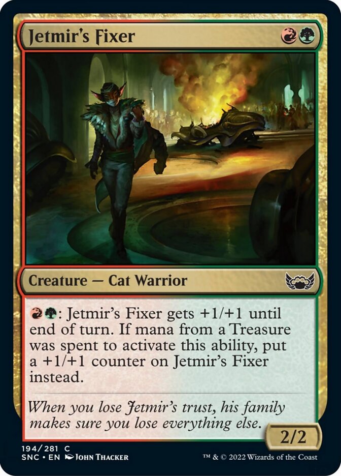 Jetmir's Fixer [Streets of New Capenna] | Silver Goblin