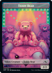 Teddy Bear // Food (011) Double-Sided Token [Unfinity Tokens] | Silver Goblin