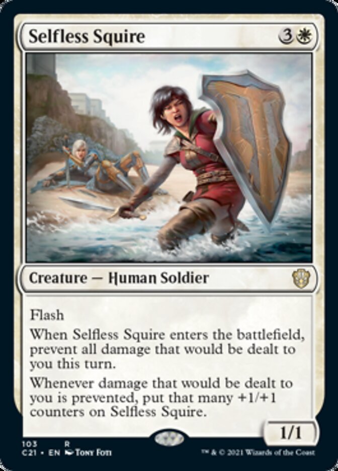 Selfless Squire [Commander 2021] | Silver Goblin