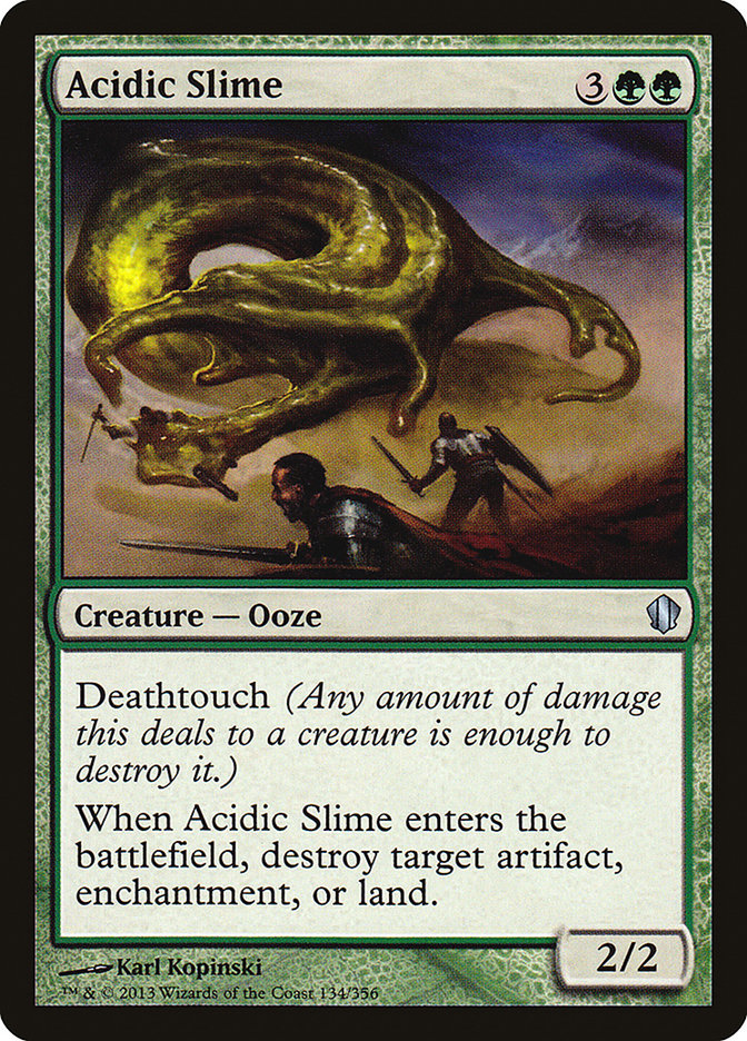 Acidic Slime [Commander 2013] | Silver Goblin