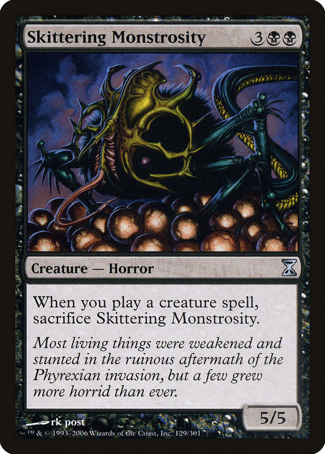 Skittering Monstrosity [Time Spiral] | Silver Goblin