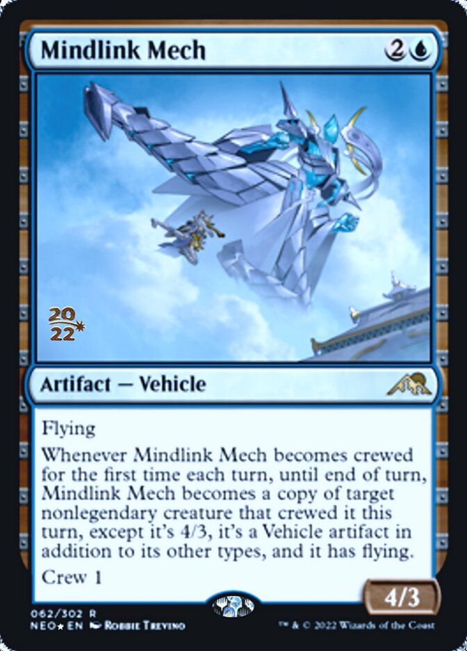Mindlink Mech [Kamigawa: Neon Dynasty Prerelease Promos] | Silver Goblin