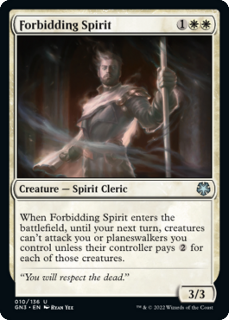 Forbidding Spirit [Game Night: Free-for-All] | Silver Goblin