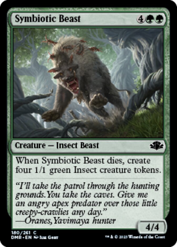 Symbiotic Beast [Dominaria Remastered] | Silver Goblin