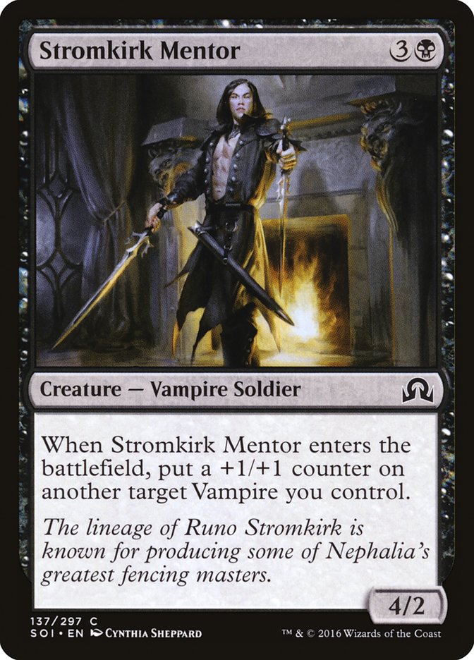Stromkirk Mentor [Shadows over Innistrad] | Silver Goblin