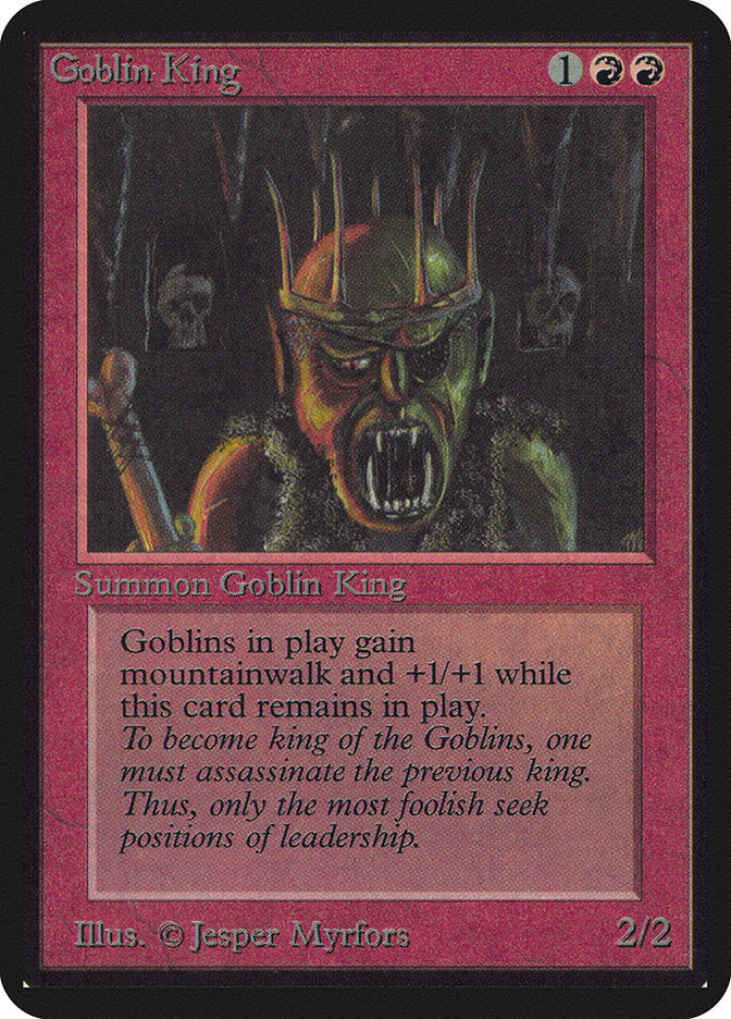 Goblin King [Alpha Edition] | Silver Goblin