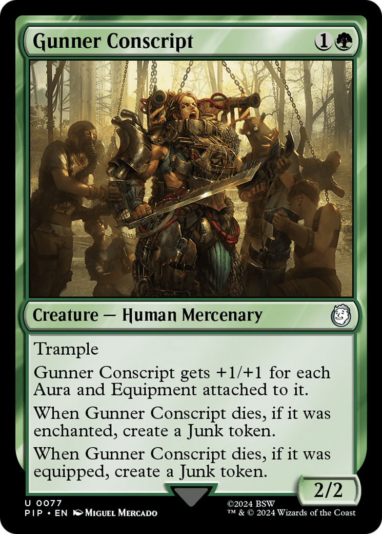 Gunner Conscript [Fallout] | Silver Goblin