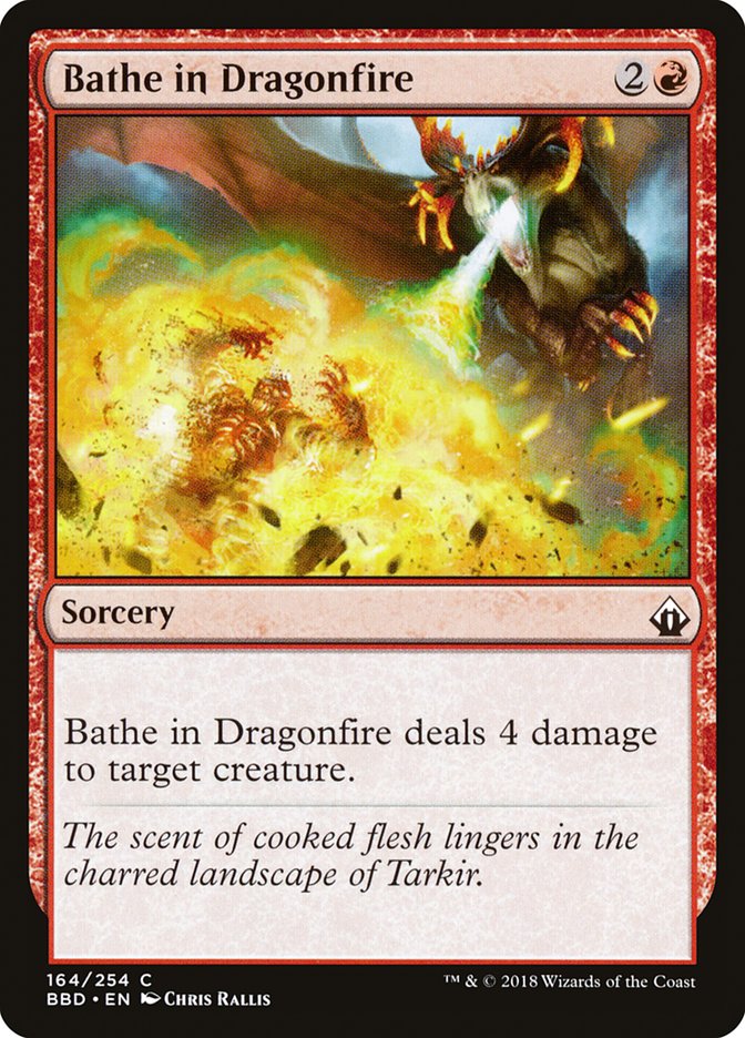 Bathe in Dragonfire [Battlebond] | Silver Goblin