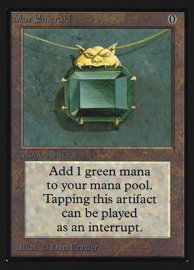 Mox Emerald [International Collectors' Edition] | Silver Goblin
