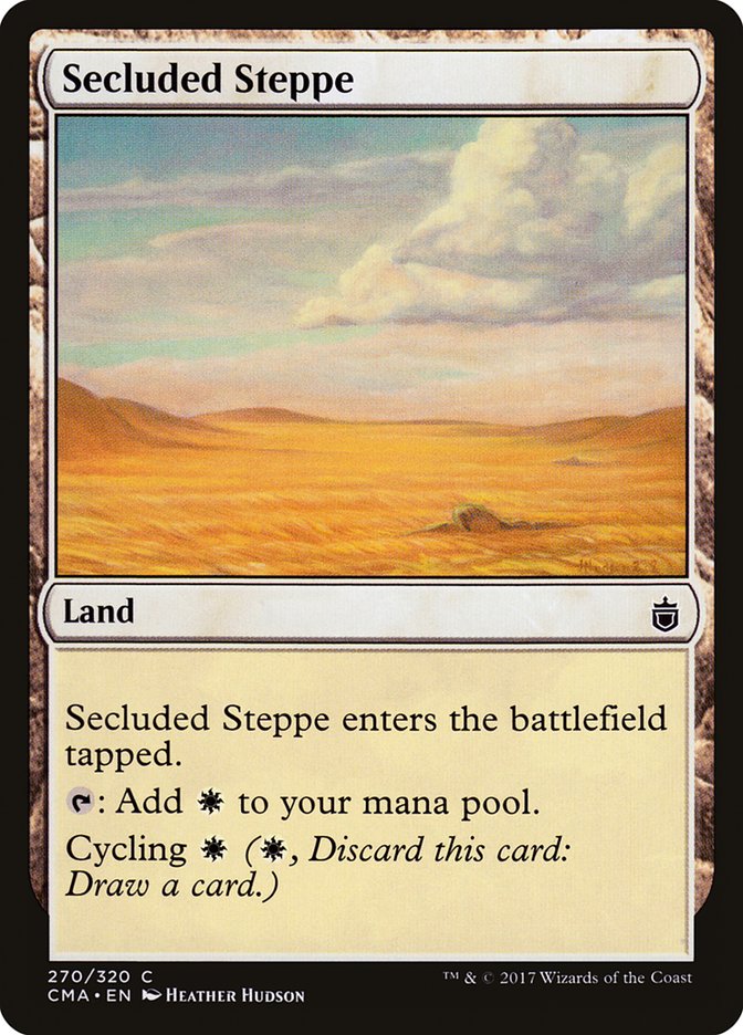 Secluded Steppe [Commander Anthology] | Silver Goblin