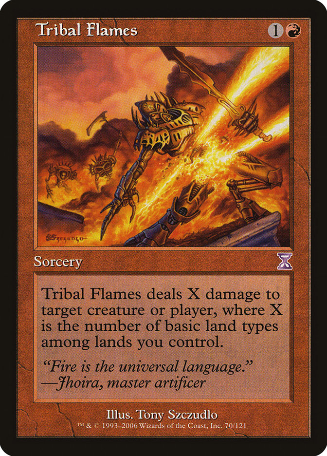 Tribal Flames [Time Spiral Timeshifted] | Silver Goblin