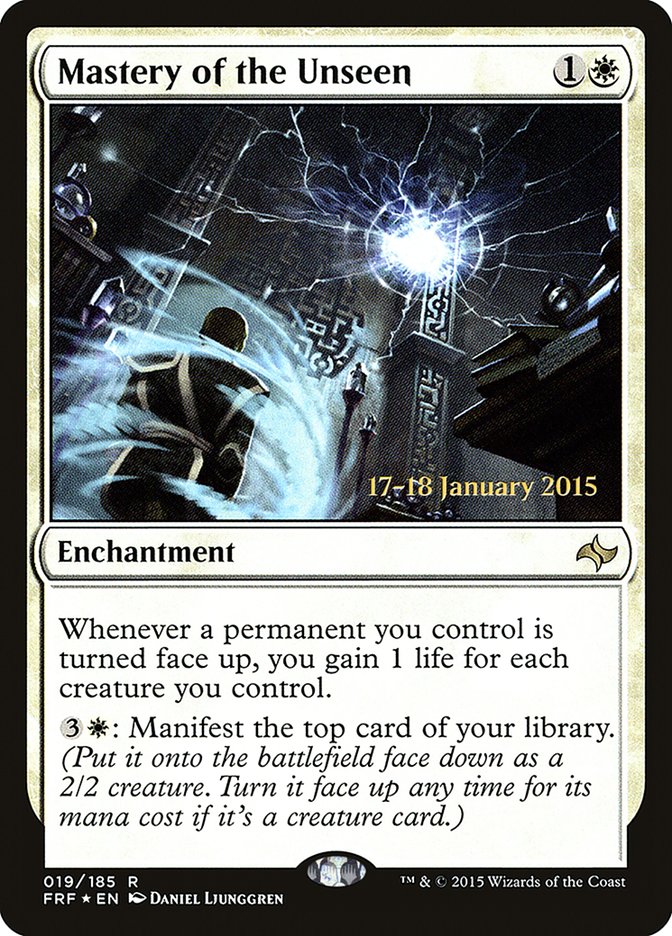 Mastery of the Unseen [Fate Reforged Prerelease Promos] | Silver Goblin