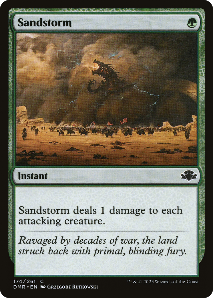 Sandstorm [Dominaria Remastered] | Silver Goblin