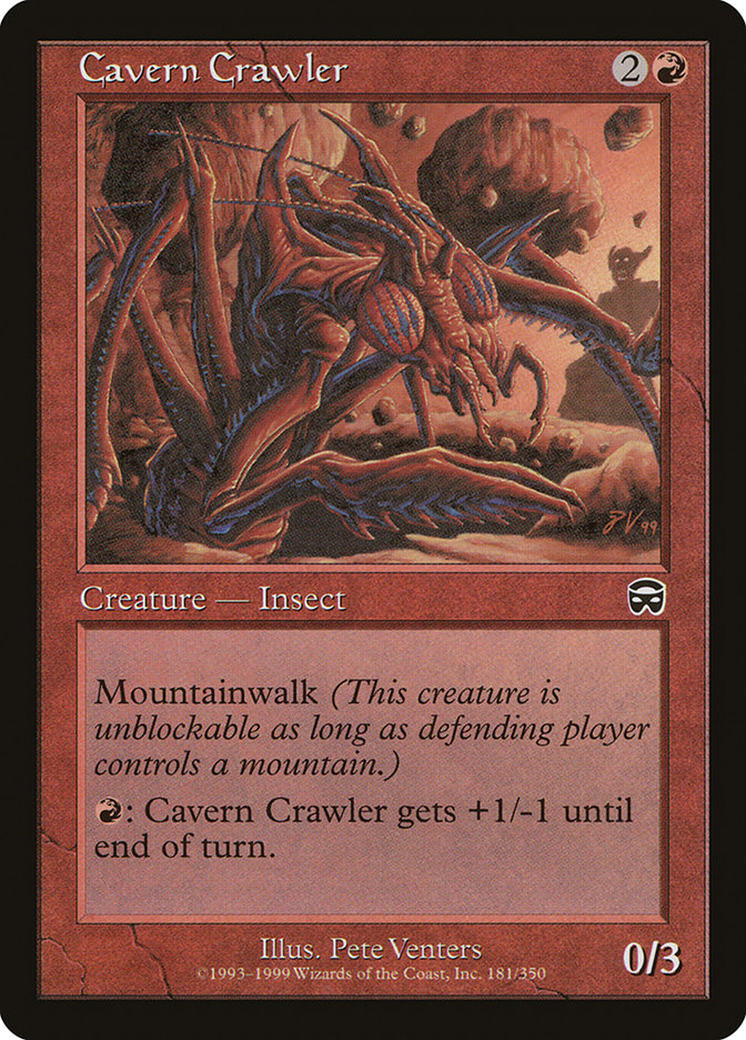 Cavern Crawler [Mercadian Masques] | Silver Goblin
