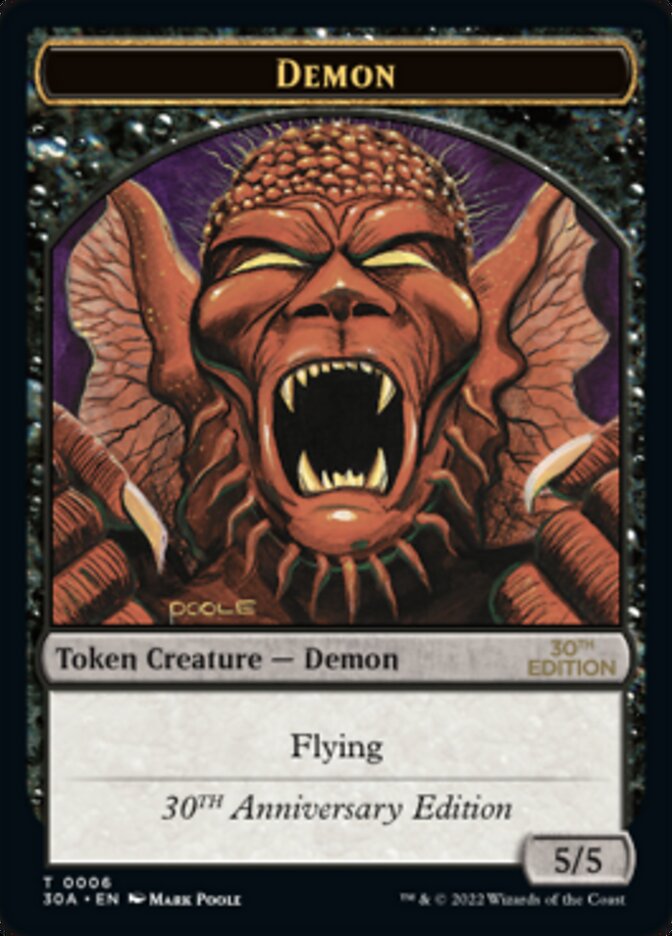 Demon Token [30th Anniversary Tokens] | Silver Goblin
