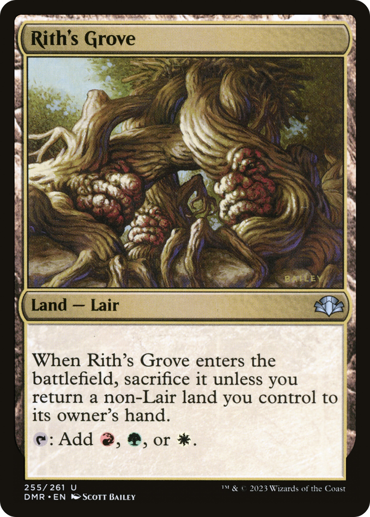 Rith's Grove [Dominaria Remastered] | Silver Goblin