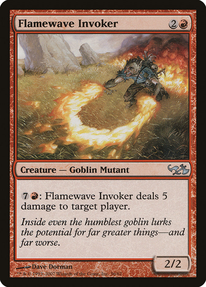 Flamewave Invoker [Duel Decks: Elves vs. Goblins] | Silver Goblin