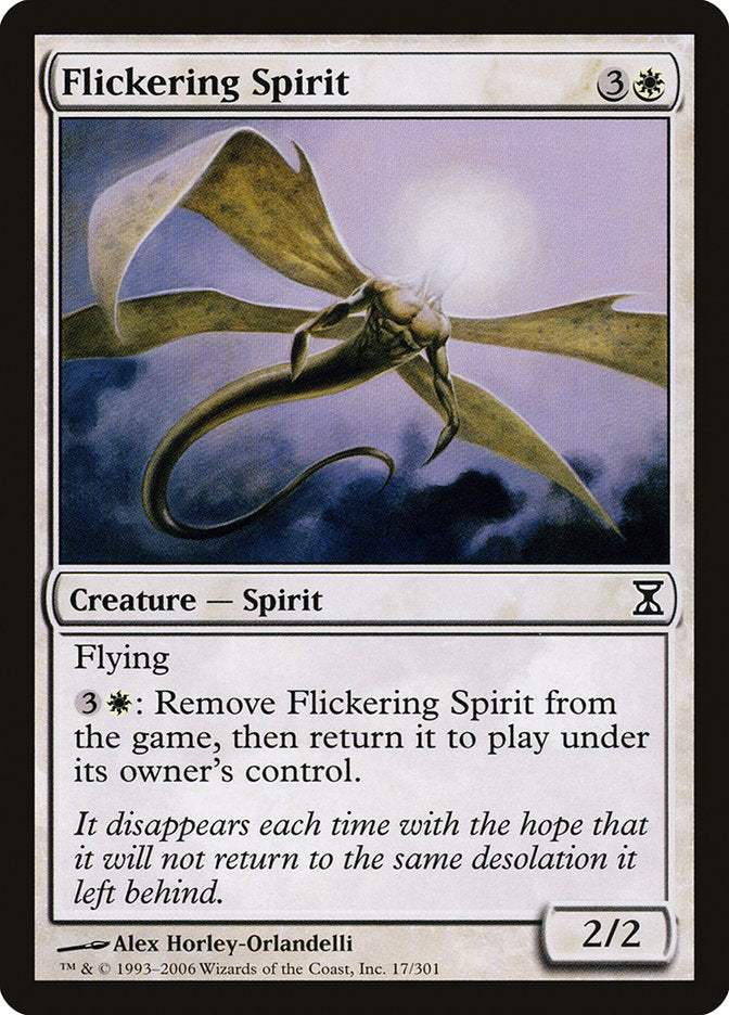 Flickering Spirit [Time Spiral] | Silver Goblin