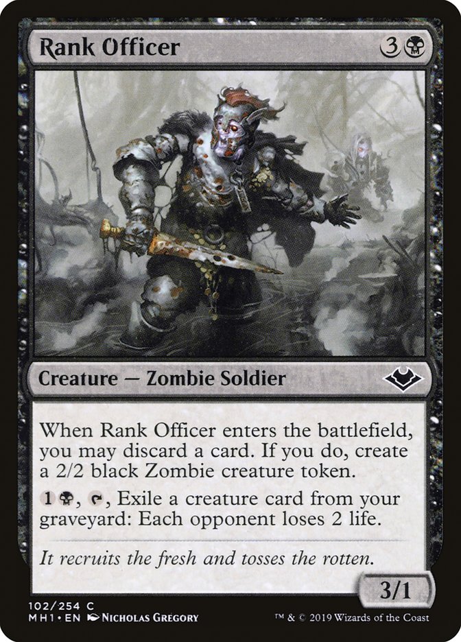Rank Officer [Modern Horizons] | Silver Goblin