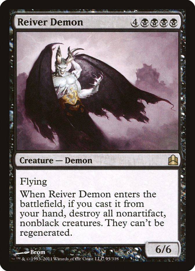 Reiver Demon [Commander 2011] | Silver Goblin