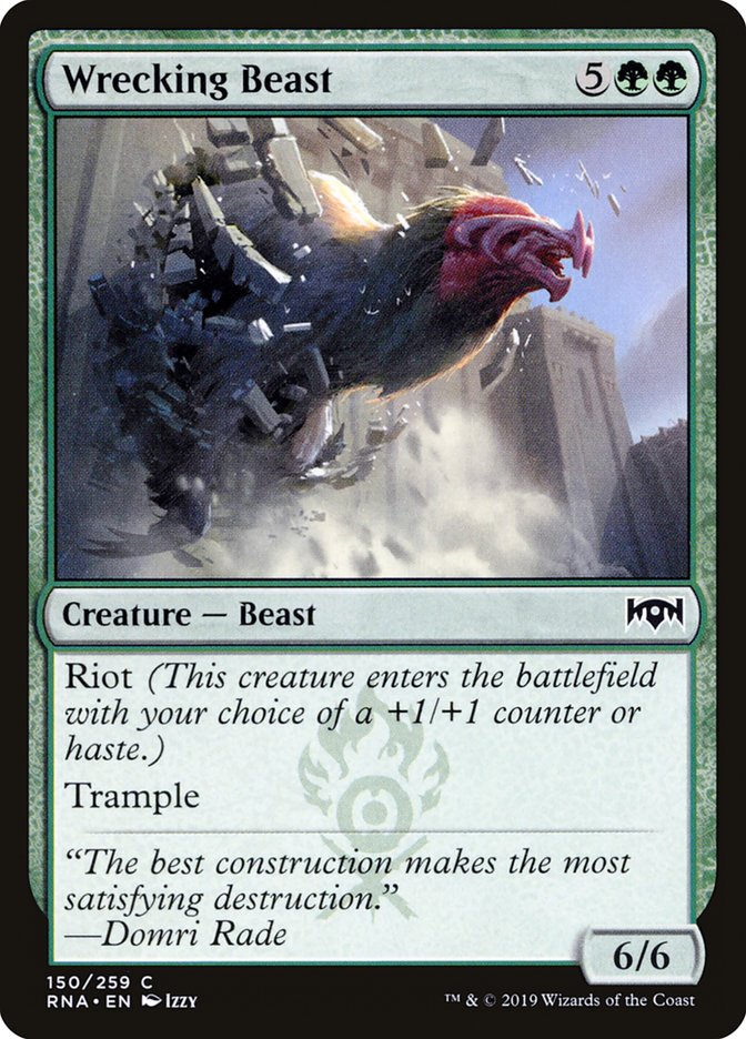 Wrecking Beast [Ravnica Allegiance] | Silver Goblin