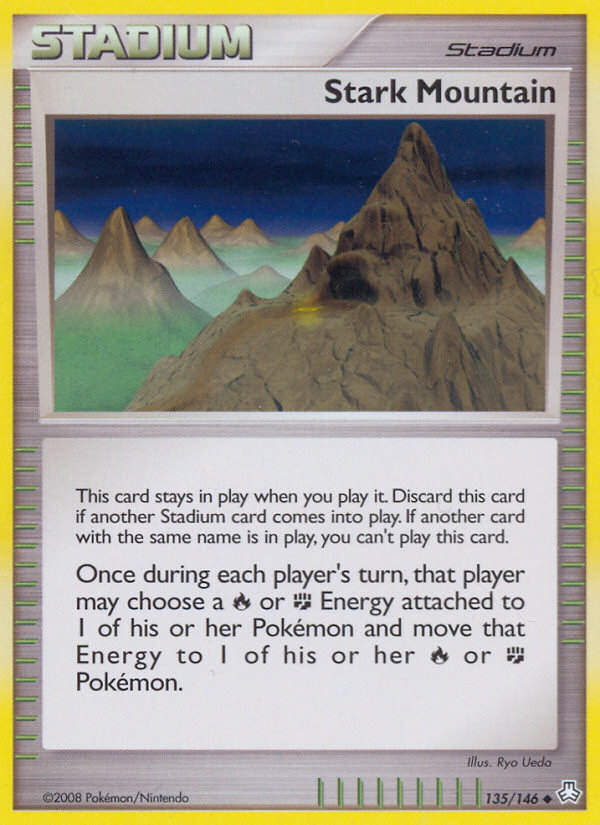 Stark Mountain (135/146) [Diamond & Pearl: Legends Awakened] | Silver Goblin