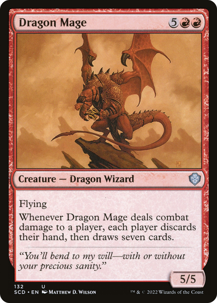 Dragon Mage [Starter Commander Decks] | Silver Goblin