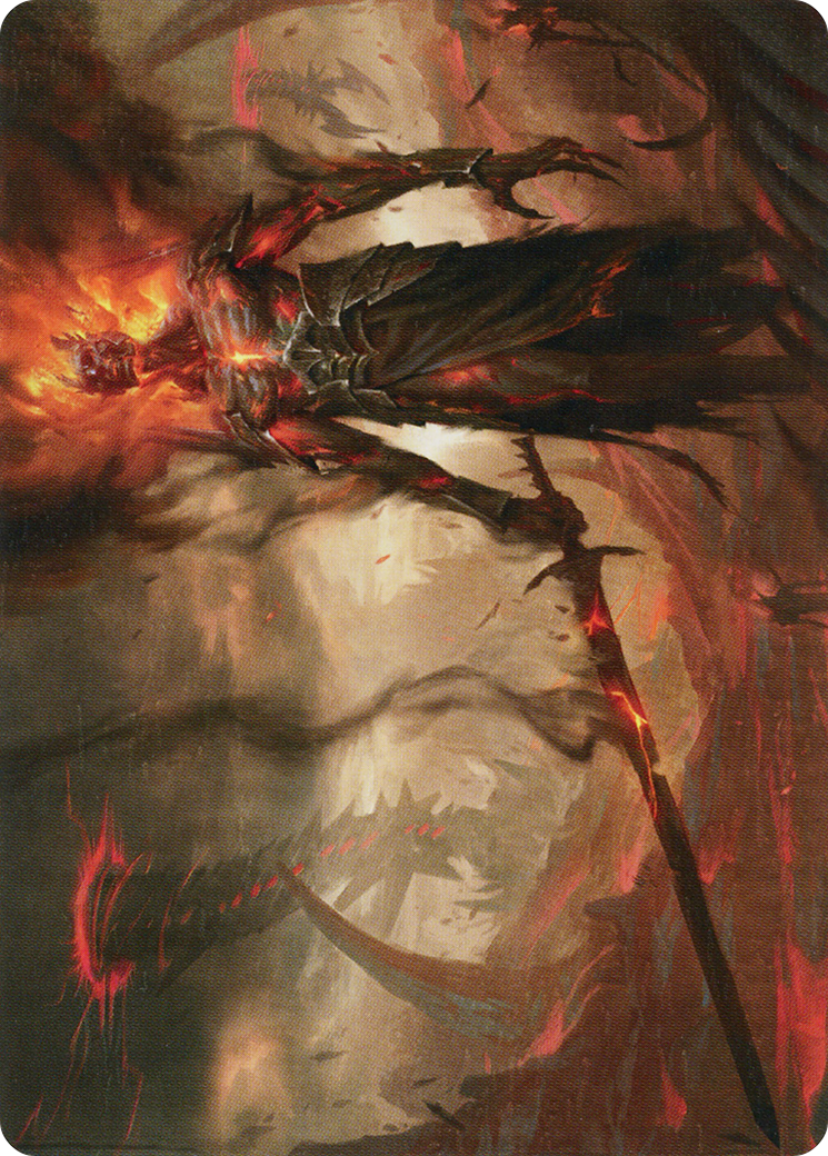 Ashen Reaper Art Card [March of the Machine Art Series] | Silver Goblin