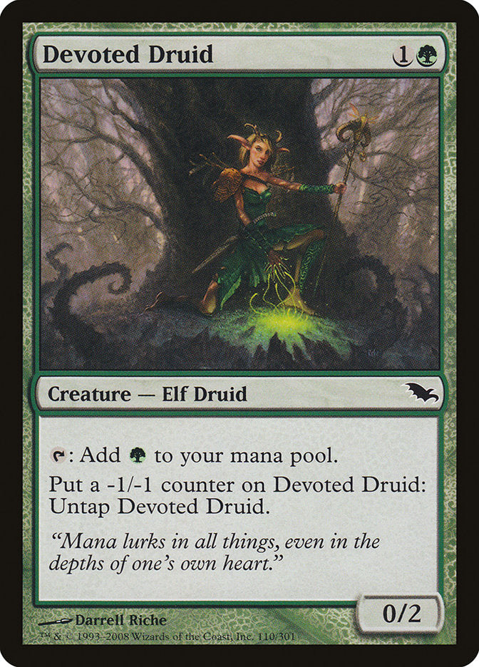 Devoted Druid [Shadowmoor] | Silver Goblin
