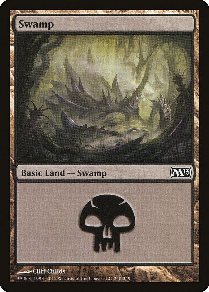 Swamp (240) [Magic 2013] | Silver Goblin