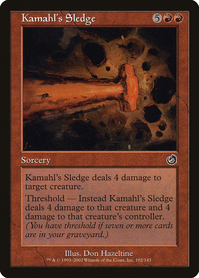 Kamahl's Sledge [Torment] | Silver Goblin